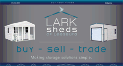 Desktop Screenshot of larkshedsleesburg.com